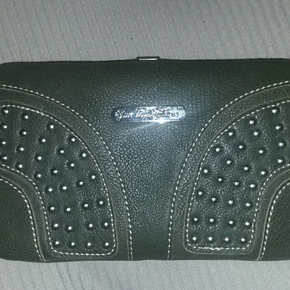 Ruslic Coutures dark green olive wallet - Picture 2 of 8